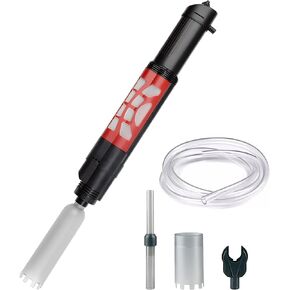 منظف الحصى الاوتوماتيكي من نيكرو، منظف حوض السمك الكهربائي، مستخرج الحمأة 2 في 1 للخزانات المتوسطة والكبيرة in Kuwait