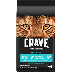 CRAVE Grain Free Adult High Protein Natural Dry Cat Food with Protein from Chicken, 2 lb. Bag in Saudi Arabia