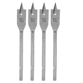 Garosa 4Pcs Spade Drill Bit Set Paddle Flat Bits Wood Drill Bits Hole Cutter Bits High Carbon Steel Drilling Tools Woodworking Tools for Cutting Wood Plastic Aluminum in Saudi Arabia