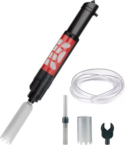 منظف الحصى الاوتوماتيكي من نيكرو، منظف حوض السمك الكهربائي، مستخرج الحمأة 2 في 1 للخزانات المتوسطة والكبيرة in Kuwait