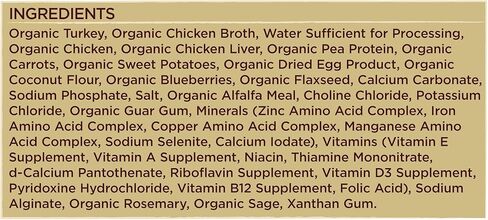 Castor & Pollux Organix Grain Free Butcher & Bushel Organic Chopped Turkey & Chicken Dinner Adult Canned Dog Food, (12) 12..7oz cans in Kuwait