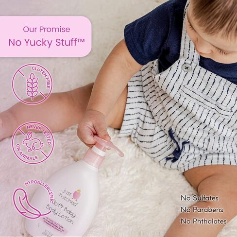 Soft Baby Body Lotion Multi-Pack - Lightweight, Soothing Moisturizer, Cozy Yummy Fragrance, Made with Essential Oils, No Yucky Stuff & Harsh Ingredients, 10.1 fl oz (6 Pack) in Kuwait