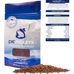 Piscine Energetics PE Pellets Saltwater Fish Food, 1mm 2 oz/ 56g (Pouch) in Saudi Arabia