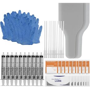 Good|Harbor|Pet Supplies | Canine AI Artificial Insemination Dog Breeding Kit - Med/Lg Breed - (10 Pack)
