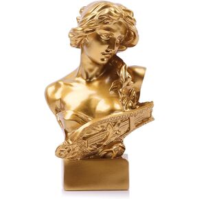 6" H Greek Mythology Bust Statue Decor,Artemis Statues Roman Goddess Figurines,Used for Sketch Practice Aesthetics Statues and Sculptures and Indoor Filling Space for Living Room, Bedroom and Study in Kuwait