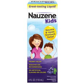 Nauzene Kids Upset Stomach & Nausea Relief Liquid, Grape, 4 Ounce by Nauzene in Kuwait