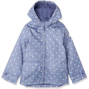 OshKosh B’gosh baby-girls Hooded Winter Coat, Pink With Stylish Allover Floral Design