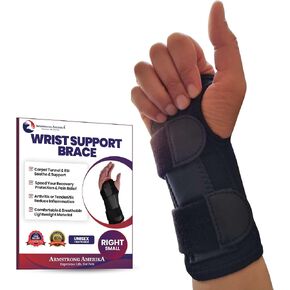 Carpal Tunnel Wrist Brace | Night Wrist Support Guard | Wrist Splint & Hand Brace | Carpal Tunnel Syndrome & Wrist Tendonitis Pain Relief with Forearm Compression | For Men & Women (Left Wrist Brace) in Kuwait
