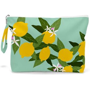 Wet Bag Diaper Bag Organizing Pouches Waterproof Wet Bag for Swimsuit Cloth Baby Diaper Toiletries Beach Traveling Dirty Laundry Clothes Large Makeup Bag Lemon Decor Favors
