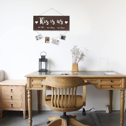 إطارات صور مجمعة من SELEAD للأطفال والعائلة، مقاس 10.16 سم × 15.24 سم و10.16 سم × 10.16 سم، مجموعة إطارات صور من الخشب الصلب الريفي، غرفة النوم، غرفة المعيشة in Kuwait