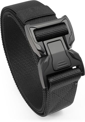 حزام تكتيكي للرجال من BELTROAD أحزمة عمل شبكية من النايلون للرجال حزام عسكري للمشي لمسافات طويلة مع مشبك عالي التحمل سريع التحرير in Kuwait