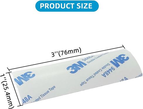 Kowibcl 10 Sets Horizontal Blinds Replacement Slats, White 1 inch Vinyl Mini Horizontal Blind Repair Tabs,White Blind Fixers for Horizontal Blinds Replacement Slats & Parts(1" W x 3" L) in Saudi Arabia