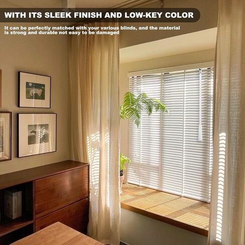 عصا عمياء مقاس 12 بوصة، استبدال عصا الستائر الرأسية بخطاف ومقبض، قضبان إمالة أعمى للنافذة من الألياف الزجاجية البيضاء، قطع غيار عصا الستائر، عصا ستارة عصا إمالة أعمى للنافذة in Kuwait