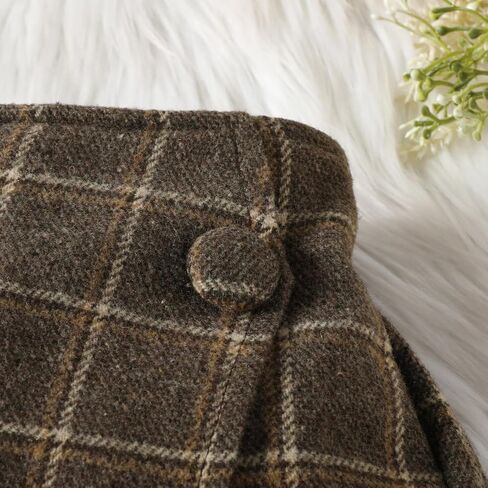 Madjtlqy Toddler Baby Girl Fall Winter Clothes Outfits Knitted Solid Long Sleeve Turtleneck Pullover Tops + Mini Skirts Set in Kuwait