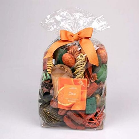 Jodhpuri Natural Citrus Scented Potpourri – Fragrance Botanical Mix for Your Bathroom, Living Room, and Office – Includes Orange, Lemon, and Grapefruit - 18 oz. in Kuwait