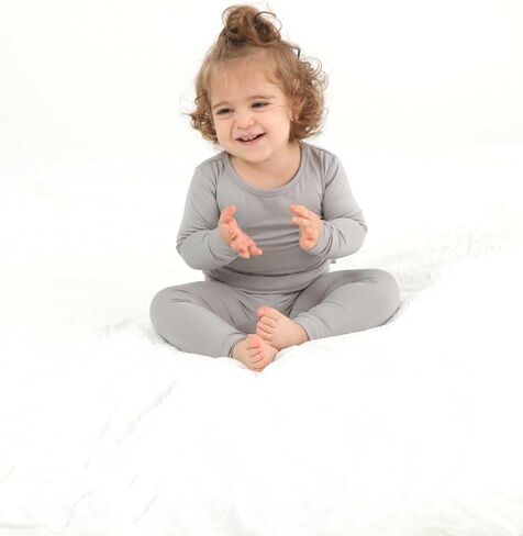 RRP Toddler Pajamas Set - Rayon of Bamboo - Girls & Boys Soft Comfy Sleepwear - 4pcs Set - 18M-10Years in Kuwait
