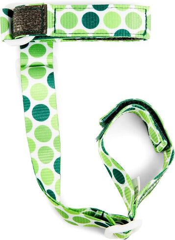 BooginHead Baby Toddler SippiGrip Sippy Cup Holder Strap, Polka Dots Green in Kuwait