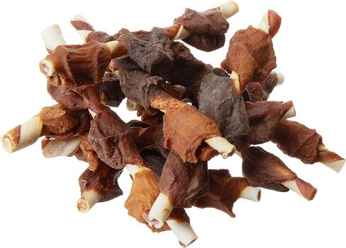 Amazon Brand - Wonder Bound Triple Flavor Rawhide Kabobs for Dogs, Variety, 1.5 pound (Pack of 1) in Kuwait