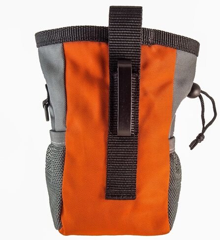 حقيبة تدريب كبيرة لعلاج الكلاب من barkOutfitters - أكياس علاج للكلاب، يمكن أن تحمل بسهولة الوجبات الخفيفة وألعاب الحيوانات الأليفة، حاوية طعام للكلاب مع جيب جانبي شبكي، حقيبة ذات جودة احترافية (أزرق) in Saudi Arabia