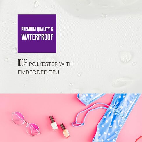 JRHung حقيبة مبللة مقاومة للماء، حقيبة قماش قابلة لإعادة الاستخدام، حقيبة رطبة وجافة، حقيبة غسيل كبيرة للسفر، ملابس متسخة، بدلة استحمام، حقيبة تمرين لصالة الألعاب الرياضية، ملابس السباحة، اليوغا، السفر، حمام السباحة، الشاطئ (أوراق النخيل، ديكور شجرة 6) in Kuwait