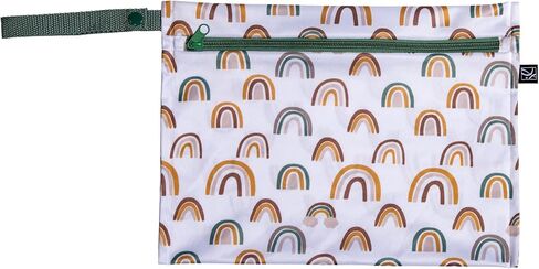 جي إل أكياس تشايلدريس الرطبة والجافة المحمولة، مقاومة للماء والتسرب، قابلة للغسل في الغسالة، قابلة لإعادة الاستخدام للحفاضات القماشية، والملابس المبللة، وملابس السباحة، والمزيد. عبوتان، أزرق مخضر/رمادي in Kuwait