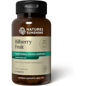 Bilberry Fruit Concentrate 60 Tablets in Kuwait