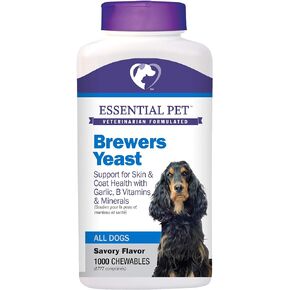 Brewers yeast Chewable Tablets with Garlic, B Vitamins & Minerals for Dogs in Kuwait