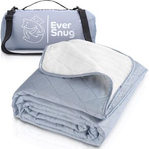 EverSnug Large Waterproof Outdoor Blanket - Extra Thick Premium Quilted Fleece, Waterproof & Windproof, Great for Camping, Picnics, Beaches, Stadiums, Dogs in Saudi Arabia