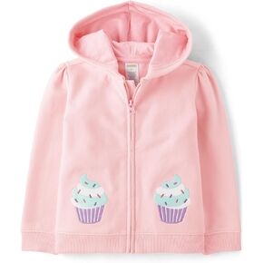 Gymboree Girls And Toddler Long Sleeve Zip Up Hoodie Sweatshirt