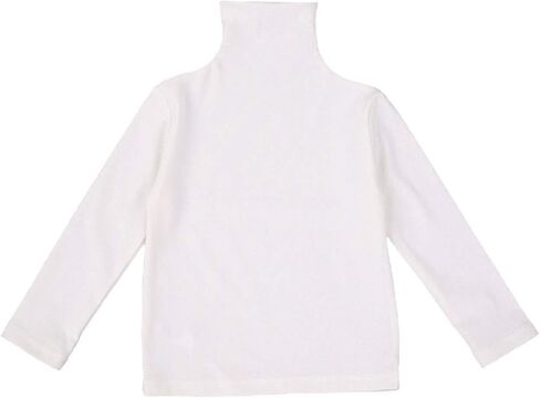 Toddler Baby Little Girls Turtleneck T Shirt Top Long Sleeve Basic Solid Color Blouse 1-5Years Old in Saudi Arabia