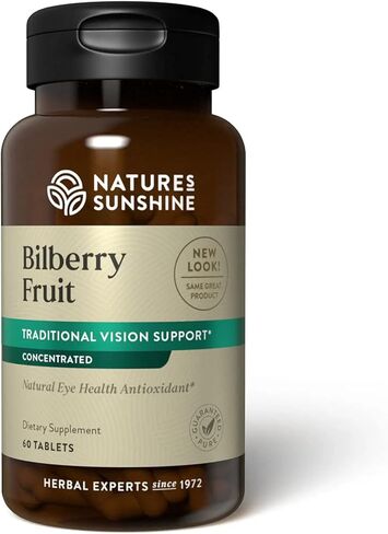Bilberry Fruit Concentrate 60 Tablets in Kuwait