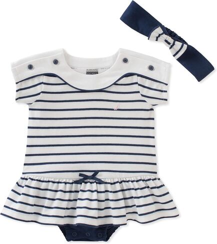 Nautica baby-girls Sunsuit With Headband Rompers in Saudi Arabia