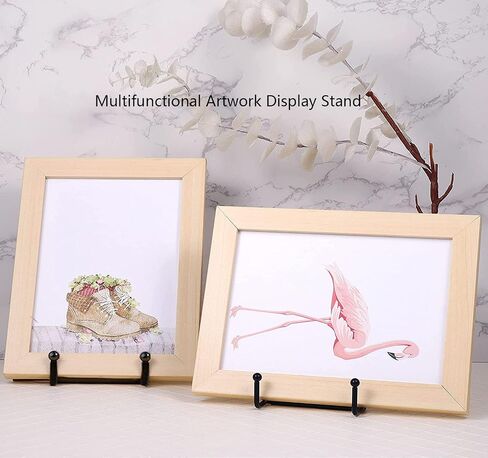 12 Pack 6"Plate Stands for Display,Metal Plate Holders Display Stands Can Be Used for Picture Stands,Book Stands for Display,Plate Display Stands,Easel,Photo Frame Stands,Plaque Stands,Desktop Stand. in Kuwait