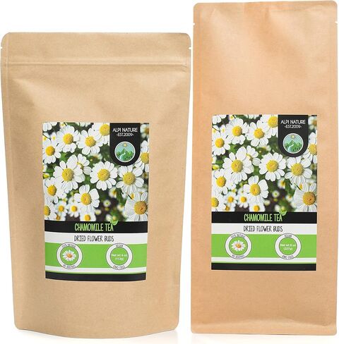 Chamomile Infusion (8oz), Chamomile Loose Tea, Chamomile Flowers, Gently Dried, 100% Pure and Natural in Saudi Arabia