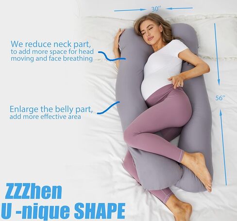 وسائد الحمل ZZZhen (رمادية، للنوم الجانبي) in Kuwait