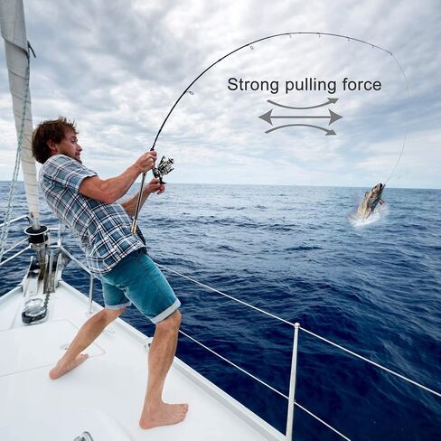 ShinePick Fishing Rod Kit, Telescopic Fishing Pole and Reel Combo Full Kit with Line Lures Hooks Carrier Bag for Travel Saltwater Freshwater Boat Fishing Beginners in Kuwait