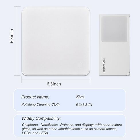 قطعة قماش تنظيف من الألياف الدقيقة من KOCOZA، قطعة قماش تلميع فضية لأجهزة الكمبيوتر المحمول والمجوهرات وتلفزيون LCD وشاشة الكمبيوتر والشاشة والكمبيوتر اللوحي وعدسة الكاميرا والزجاج والعدسات والهاتف والأسطح الرقيقة الأخرى in Kuwait