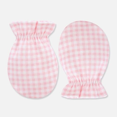 100% Certified Organic Cotton Baby No Scratch Mittens For Newborn to 0-6 Months in Saudi Arabia