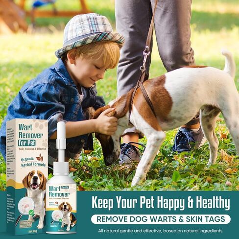 زيت الصفصاف المبكي 20 مل - مزيل ثآليل الكلاب، علاج طبيعي لإزالة ثآليل الكلاب، غير مؤلم، آمن وفعال، مزيل للعلامات الجلدية والثآليل للكلاب in Kuwait