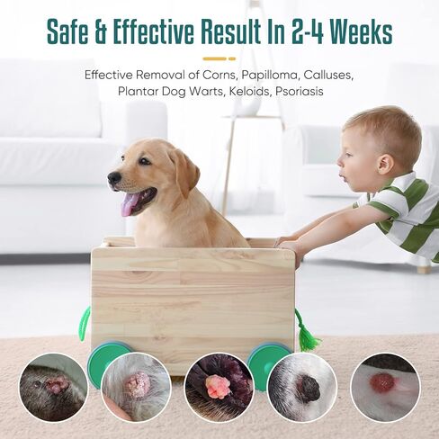 زيت الصفصاف المبكي 20 مل - مزيل ثآليل الكلاب، علاج طبيعي لإزالة ثآليل الكلاب، غير مؤلم، آمن وفعال، مزيل للعلامات الجلدية والثآليل للكلاب in Kuwait