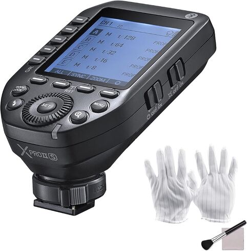 Godox XPROII-S 2.4G Wireless Flash Trigger Transmitter TTL Autoflash 1/8000s HSS Large LCD Screen 32 Channels 16 Groups Replacement for Sony Cameras in Saudi Arabia