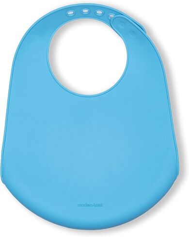 Modern Twist Bucket-Bib 100% Food-Grade Silicone, Waterproof and Reusable, Badger Family – Lavender in Saudi Arabia