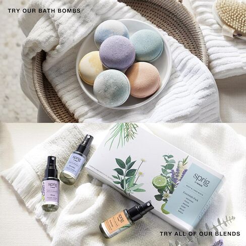 سبريج من كوهلر لافندر + رذاذ الجسم والفانيليا، عطر طبيعي 100% وزيوت عطرية، للبياضات أو الملابس أو البشرة للاسترخاء والهدوء - النوم، 118 مل in Kuwait