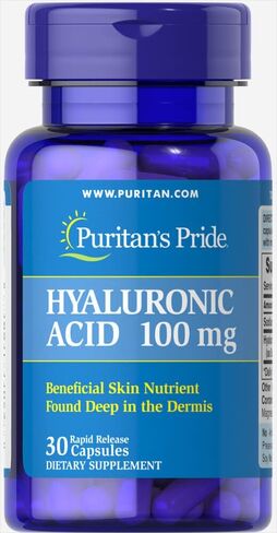 Puritan's Pride Hyaluronic Acid 100 mg-30 Capsules in Saudi Arabia