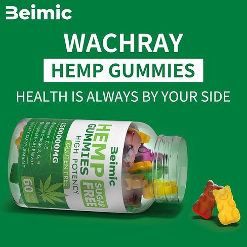 Naturals Fruit Hemp Gummies 1,500,000mg High Strength - Natural Hemp Oil Infused Gummies Great for Peace & Relaxation,America's #1 Favorite Hemp Gummy Brand! 60 Gummies-(Pack of 2) in Saudi Arabia