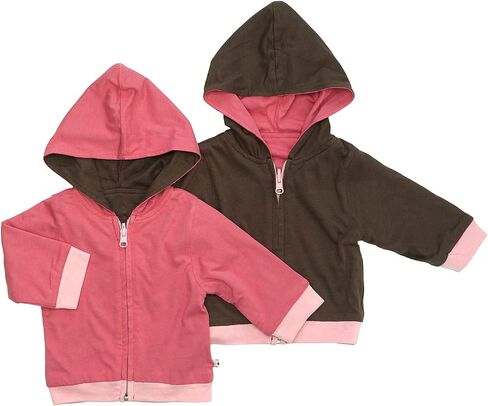 Babysoy Baby & Toddler Year Round Reversible Zipper Hoodie in Saudi Arabia
