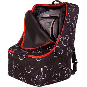 ديزني بيبي من جيه إل حقيبة ظهر تشايلدريس ألتيميت حقيبة سفر مبطنة فاخرة لمقعد السيارة - حقيبة فحص البوابة لمقاعد السيارة - تناسب جميع مقاعد السيارات وحاملات الأطفال والمقاعد الداعمة - رمادي in Kuwait