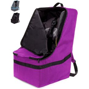 Car Seat Travel Bag — Adjustable, Padded Backpack for Car Seats — Car Seat Travel Tote - Compatible with Most Name Brand Car Seats in Saudi Arabia