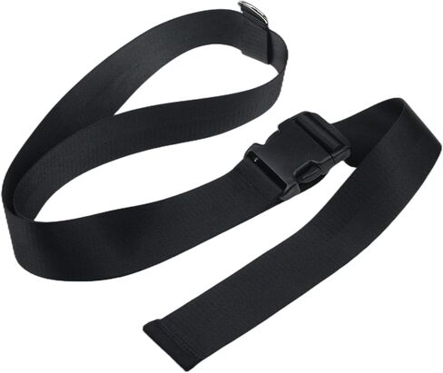 حزام سفر لمقعد السيارة | حزام أمتعة مقعد السيارة للمطار يحول بسهولة مقعد سيارة طفلك والأمتعة المحمولة إلى حامل عربة أطفال مقعد السيارة في المطار، لحل مخاوف السفر (أحمر) in Kuwait