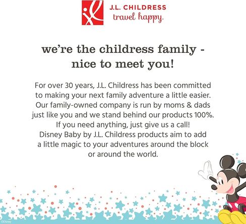 ديزني بيبي من جيه إل حقيبة ظهر تشايلدريس ألتيميت حقيبة سفر مبطنة فاخرة لمقعد السيارة - حقيبة فحص البوابة لمقاعد السيارة - تناسب جميع مقاعد السيارات وحاملات الأطفال والمقاعد الداعمة - رمادي in Kuwait